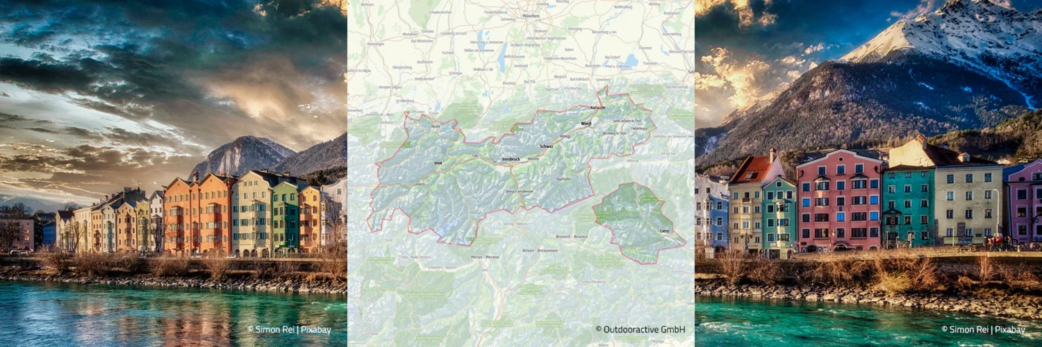 getmyTrip-Tirol - alle Infos auf Get my Trip Tirol  - alles auf einer Karte